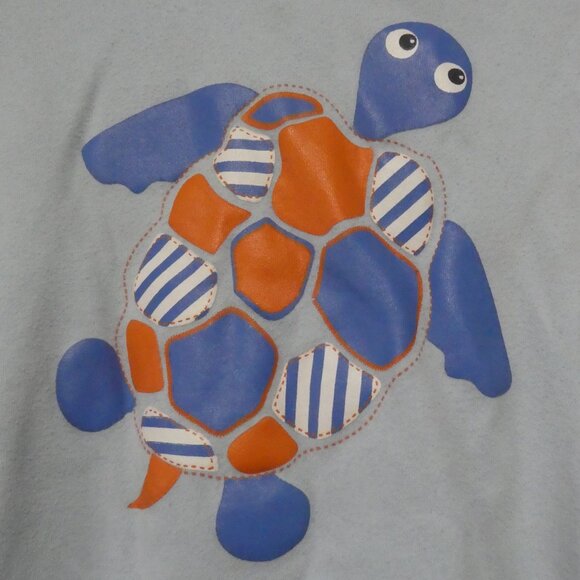 GEORGE | size 3 | Light Blue Turtle Short Sleeve Tee / T-Shirt - Picture 1 of 13